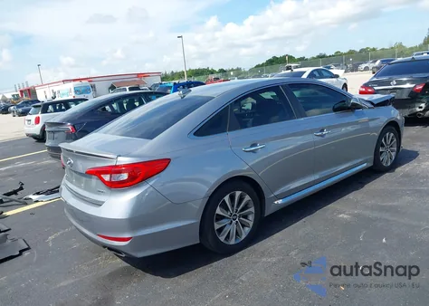 2017 Hyundai Sonata Sport z USA, uszkodzony, nr VIN 5NPE34AF5HH454234